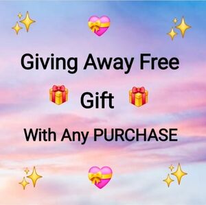 Giving Away a Free Gift With Any Purchase 🎁 🛍